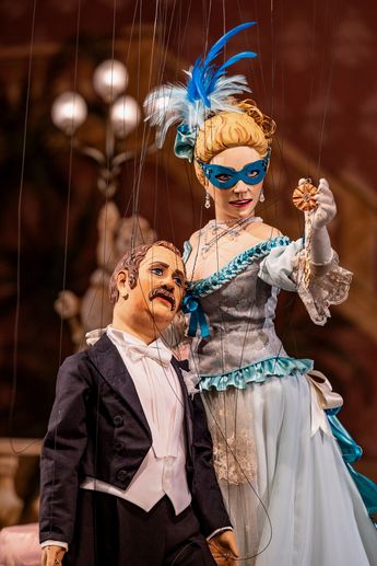 Uhrenduett Eisenstein und Rosalinde